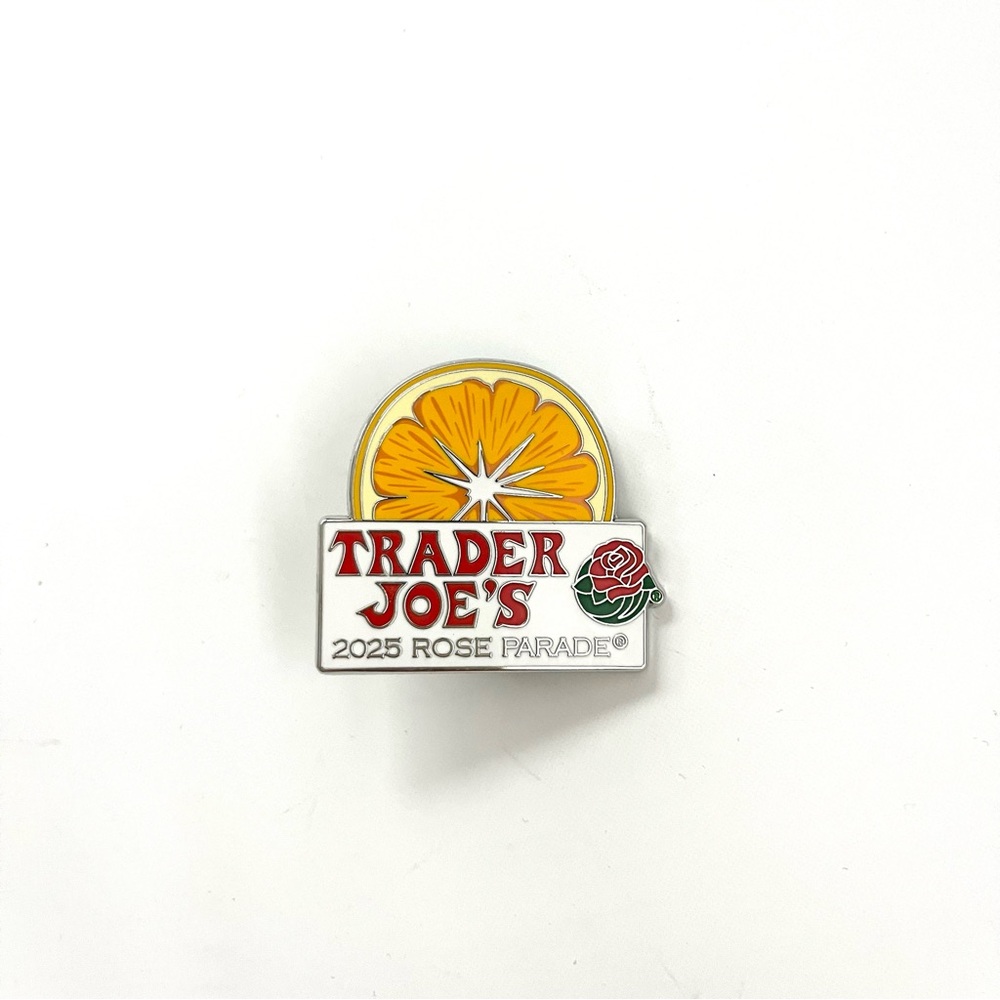 Trader Joe’s 2025 Rose Parade Pin